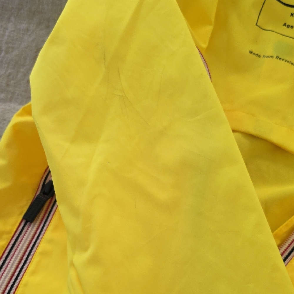 Hunter Kids Bright Yellow Hooded Raincoat - Picture 6 of 10
